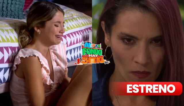 Alessia quedará devastada, mientras que Claudia Llanos cometerá un crimen en el capítulo 177 de "Al fondo hay sitio". Foto: composición LR/América TV