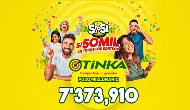 Este miércoles La Tinka sorteará un nuevo pozo millonario. Foto: La Tinka