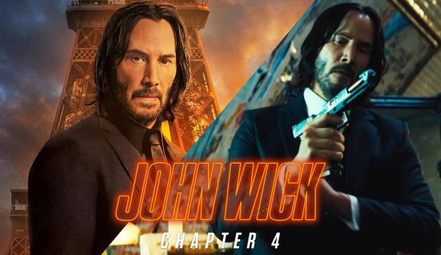 "John Wick 4" es la película más larga de la saga con casi 3 horas de duración. Foto: composición LR/Lionsgate Films