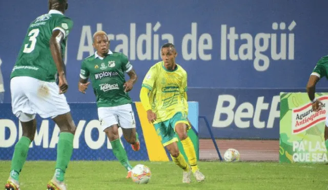 Deportivo Cali y Leones jugaron en el Estadio Metropolitano Ditaires. Foto: Leones/Twitter