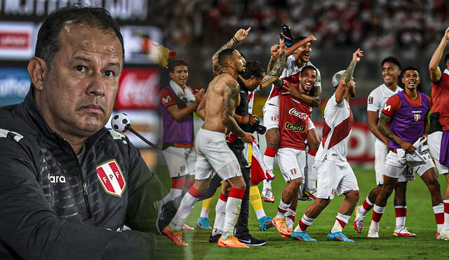 Juan Reynoso es el entrenador de la selección peruana tras la salida de Ricardo Gareca. Foto: composición de LR/AFP