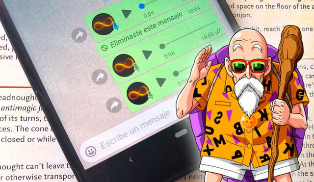 Si eres fan de "Dragon Ball", debes probar este truco de WhatsApp. Foto: Xataka Android