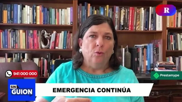 Rosa María Palacios criticó las acciones de algunos congresistas. Foto: LR+/Video: LR+