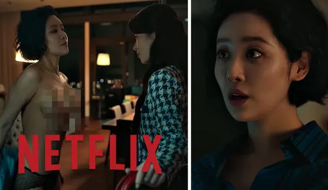 "La gloria 2": Cha Joo Young explicó que sabía de esa escena al momento de aceptar el personaje. Foto: Netflix