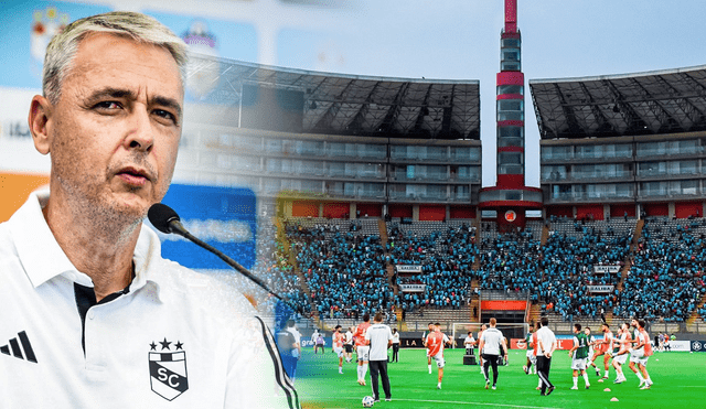 Tiago Nunes llegó a Sporting Cristal en el 2023. Foto: composición LR/Sporting Cristal