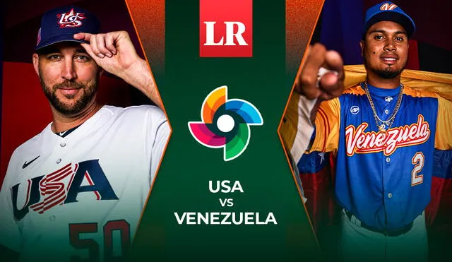 Sigue las incidencias de USA vs. Venezuela EN VIVO por la web de La República. Los estadounidenses buscarán ser campeones por segunda vez. Foto: composición LR/ AFP