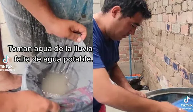 Ciudadanos no cuentan con agua potable desde hace varios días. Foto: composición LR/  captura Sol TV Perú