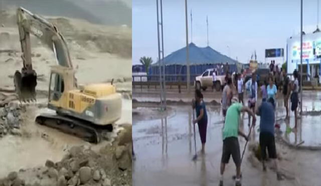 Una de las zonas más afectadas es la zona de la antigua carretera Panamericana Sur en el kilómetro 49 en Punta Negra. Foto: Panamericana| Video: Panamericana