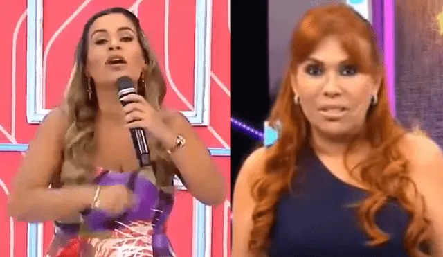 Ethel Pozo se defiende ante críticas de Magaly Medina. Foto: composición LR/ captura de América hoy/ captura de ATV