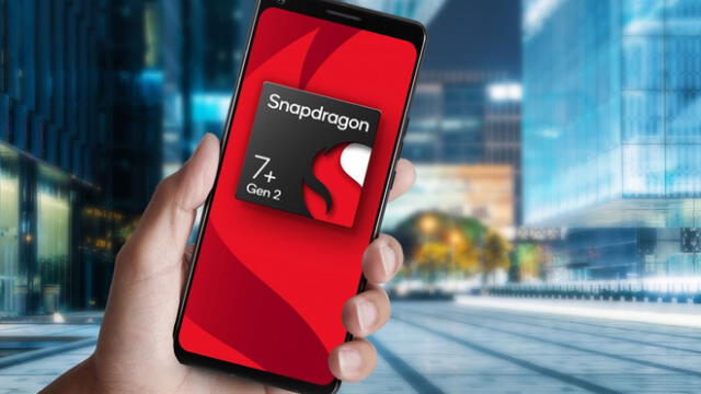 El Snapdragon 7+ Gen 2 promete mejoras sustanciales en el rendimiento. Foto:  Qualcomm
