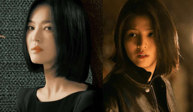 Song Hye Kyo y Han So Hee protagonizaron, respectivamente, "La gloria" y "Mi nombre", k-dramas originales de Netflix. Foto: composición LR/Netflix