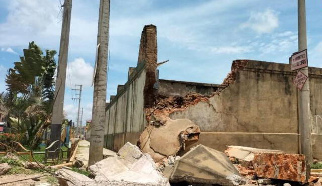 El COER identificó inmuebles dañados por lo que se adoptan acciones con la Municipalidad Provincial de Zarumilla para mitigar este problema. Foto: Tiempo 26 Play