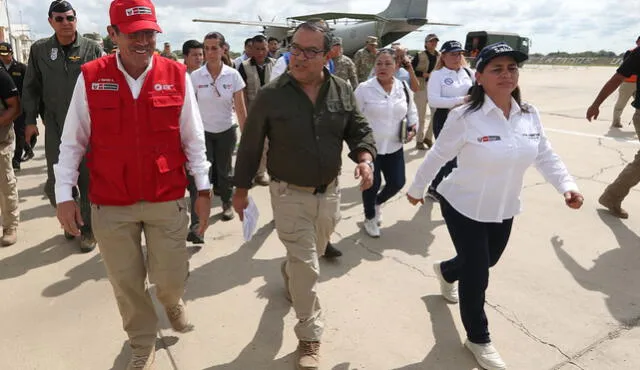 El premier afirma que son cuatro toneladas de ayuda humanitaria para la región. Foto: Andina