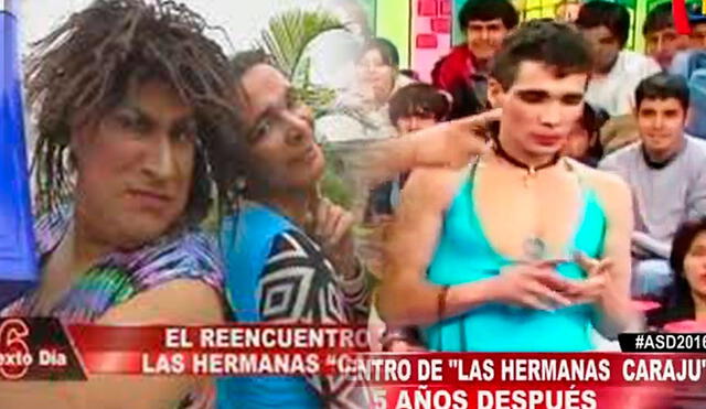 Kike Suero y Danny Rosales vuelven con "Las hermanas Caraju". Foto: captura/Panamericana TV