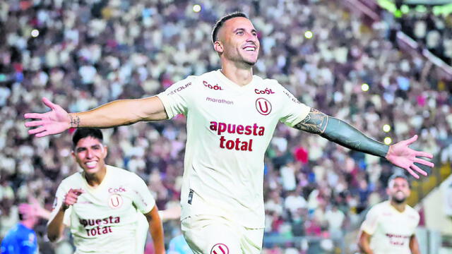Racha. Herrera suma tres goles al hilo con Universitario. Foto: difusión