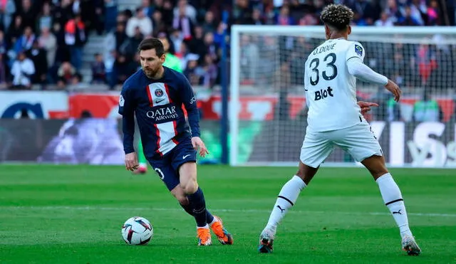 Lionel Messi es titular en el partido del club parisino ante el Rennes. Foto: PSG