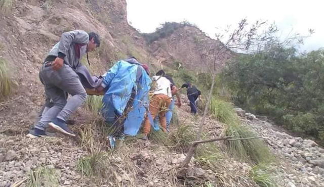 La mujer fue trasladada al nosocomio más cercano. Foto: Red de Salud Sánchez Carrión