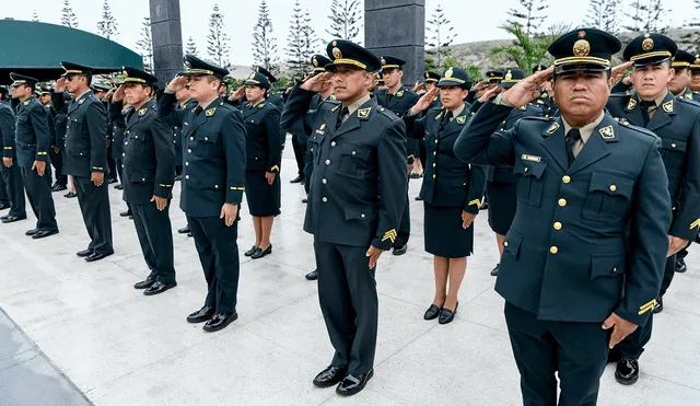 Gobierno reasigna en el cargo a ocho oficiales generales de la Policía Nacional del Perú. Foto: Mininter