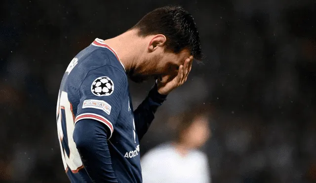 Lionel Messi fue silbado en el partido del PSG vs. Rennes por la jornada 38 de Ligue 1. Foto: AFP