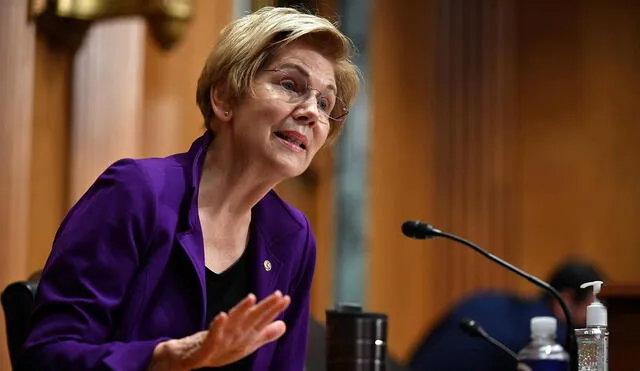 Elizabeth Warren pidió una investigación independiente sobre los posibles fallos que conllevaron a la caída del SVB. Foto: Hola News