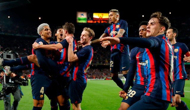 Los azulgranas sacaron una importante victoria ante los merengues en el Camp Nou. Foto: EFE