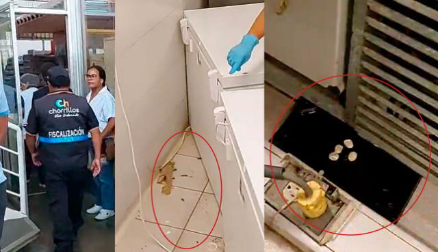 Se encontraron trampas para ratones en zona de alimentos del Metro de Chorrillos. Foto: composición LR / Video: Municipalidad de Chorrillos