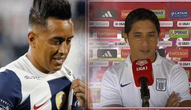 Guillermo Salas se refirió al posible debut de Christian Cueva. Foto: captura/Liga 1 Max