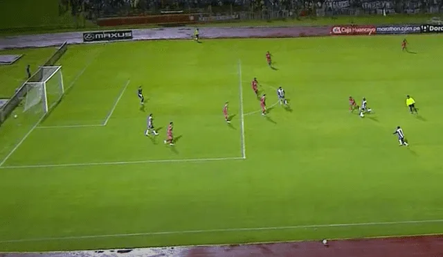 Gabriel Costa marcó su segundo gol con Alianza Lima en el 2023. Foto: captura Liga 1 MAX