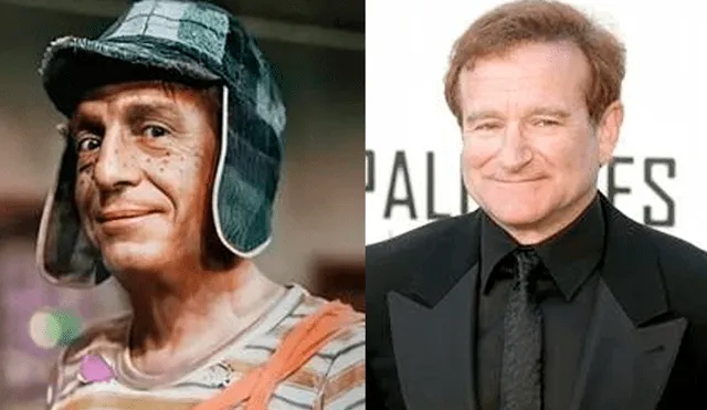 Robin Williams como el Chavo. Foto: composición LR/Televisa/EFE