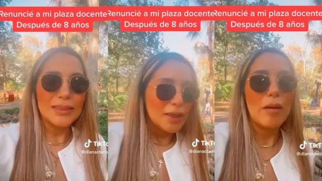 El video superó el millón de reproducciones.  Foto: composición Lol/captura de TikTok/@DianaClarissa1