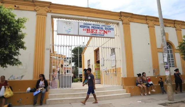 El director del Hospital Belén de Lambayeque fue notificado de las irregularidades. Foto: La República