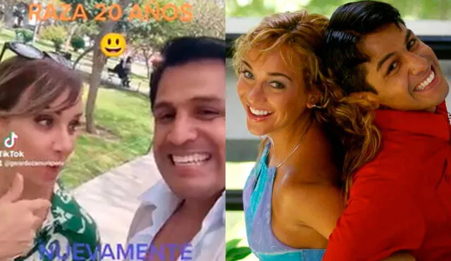 Gerardo Zamora y Milene Vásquez se juntaron luego de más de 20 años. Foto: captura/Instagram/difusión