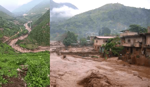 Los puentes de los distritos de Arahuay, Colla, y Licahuasi terminaron destrutidos. Foto: difusión