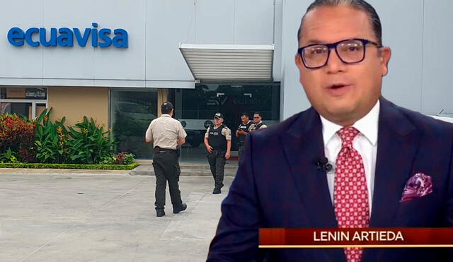 El periodista fue atacado en las instalaciones de Ecuavisa en la mañana del 20 de marzo. Foto: composición LR/Difusión/El País Cali