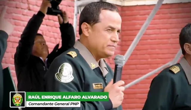 ‘El Español’ mostró evidencia a la fiscalía de su relación con Alfaro Alvarado. Foto: captura de pantalla Policía Nacional del Perú/Facebook. Video: Canal N
