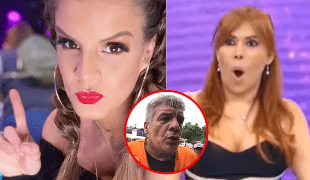 Alejandra Baigorria se refirió a Magaly Medina y respaldó a su padre. Foto: composición LR/ GLR/ captura de ATV - Video: Willax TV