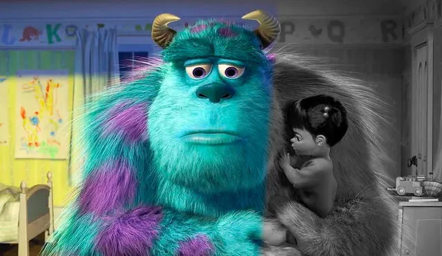 "Monsters Inc." se estrenó en 2001 y estuvo nominada al Oscar a mejor película animada. Foto: Disney/Pixar