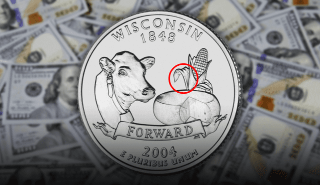 Así es la moneda de 25 centavos que podría valer miles de dólares. Foto: composición LR/@usmint/Twitter