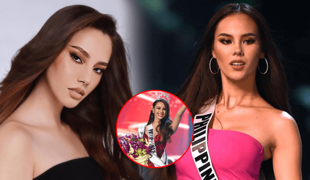 Nathie Quijano es la postulante al Miss Perú que está siendo comparada con la miss Universo 2018, Catriona Gray. Foto: composición LR/ Captura de Instagram/ Cosmo