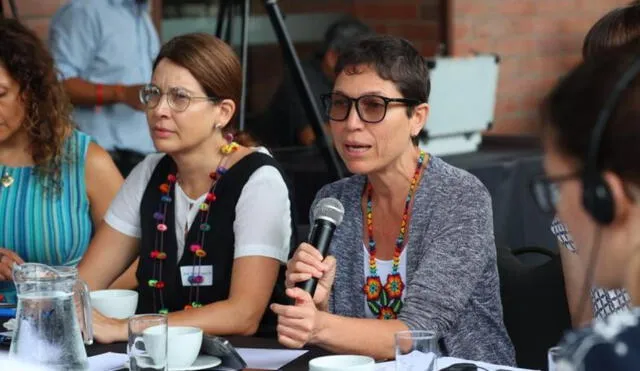 La viceministra del Ministerio del Ambiente rechazó un conflicto de interés tras beneficiar a empresa. Foto: Ministerio del Ambiente