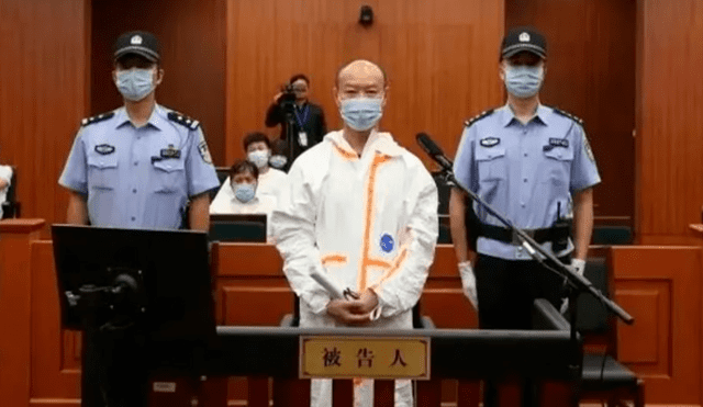 Xu Guoli fue ejecutado por el feminicidio de su esposa. Foto: Hangzhou Intermediate People's Court