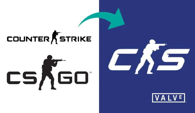 El nuevo logotipo de Counter-Strike: Global Offensive muestra una figura de soldado estilizada y armada con una M4, lo que sugiere un rebranding interesante y una adaptación a los recientes tiempos en el mundo de los videojuegos. Foto: Valve