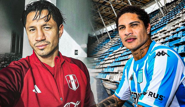 Gianluca Lapadula usa el '9' en la selección peruana desde que Paolo Guerrero dejó de ser convocado. Foto: composición de La República/Instagram/Racing