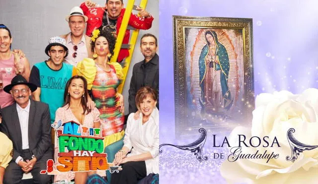 "Al fondo hay sitio" y "La rosa de Guadalupe" llevan cerca de 15 años al aire y se mantienen como lo más visto de Perú y México hasta la fecha. Foto: composición LR/América TV/Las Estrellas