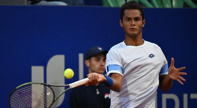 Juan Pablo Varillas es el peruano mejor ubicado en el ranking ATP. Foto: AFP