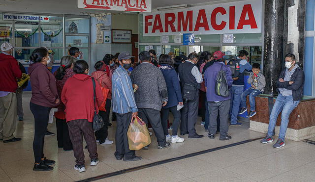 Honorio. Se adquirió para farmacia pocas medicinas mediante compras directas por S/ 2 millones. Foto: Rodrigo Talavera/ La República