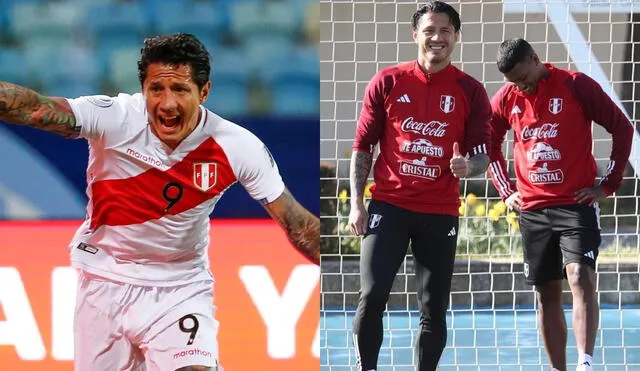 Gianluca Lapadula estaría en los amistosos internacionales de la selección peruana. Foto: composición LR/EFE/FPF. Video: América TV