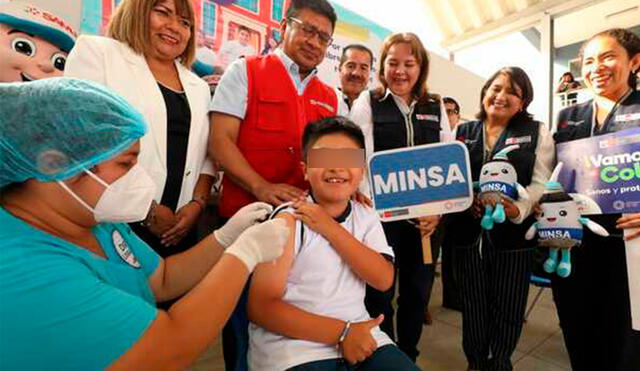 Minsa buscará inmunizar a 790.000 niños y niñas a nivel nacional con la vacuna contra VPH. Foto: Minsa