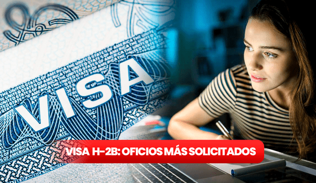 La visa H-2B permite a los trabajadores no ciudadanos trabajar temporalmente en los Estados Unidos. Foto: composición RL/US Embassy/SaberVivirTV