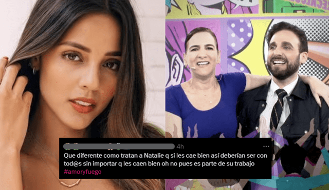 Luciana Fuster recibe apoyo en redes sociales por críticas de Rodrigo Gonzalez y Gigi Mitre. Foto: composición LR/ @lucianafuster/Instagram/ captura de Twitter
